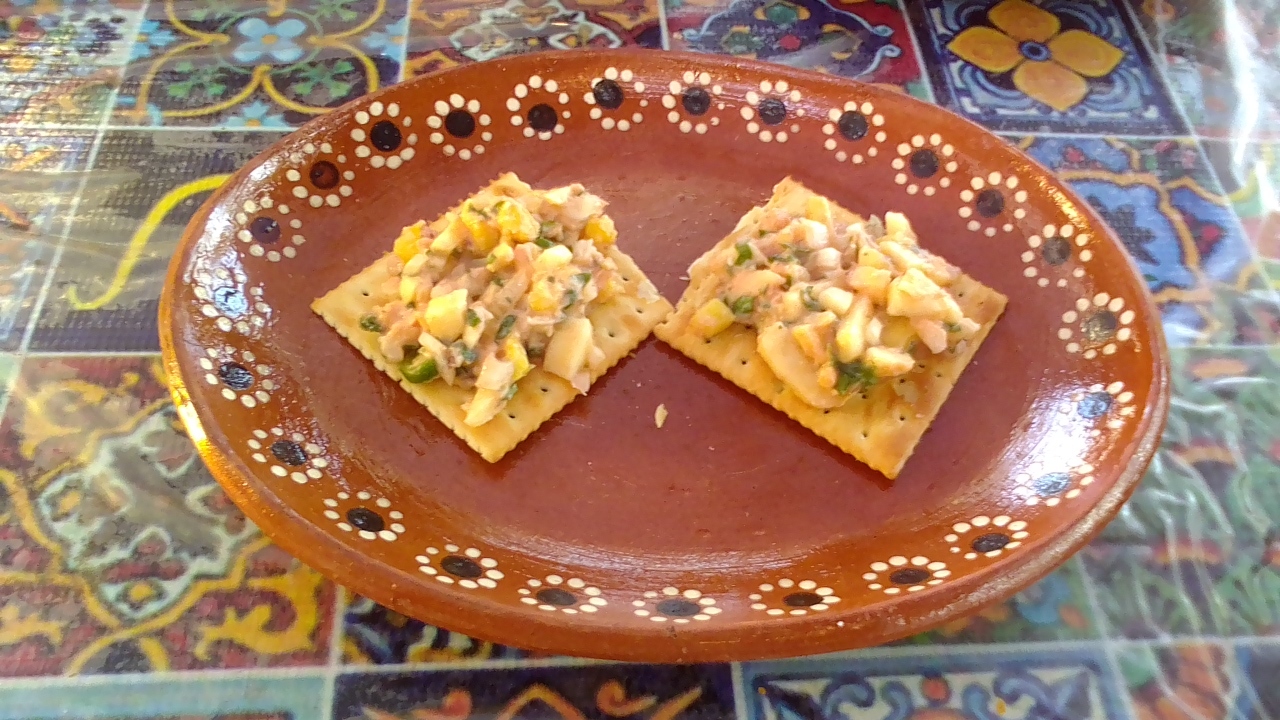 <span style="font-weight: bold;">Ceviche de salmón</span>