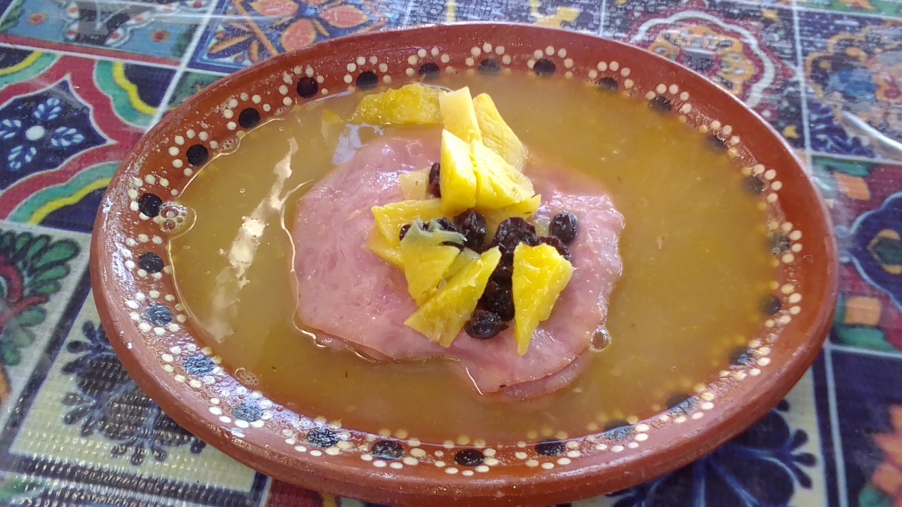 <span style="font-weight: bold;">Jamón a la Hawaiana</span>