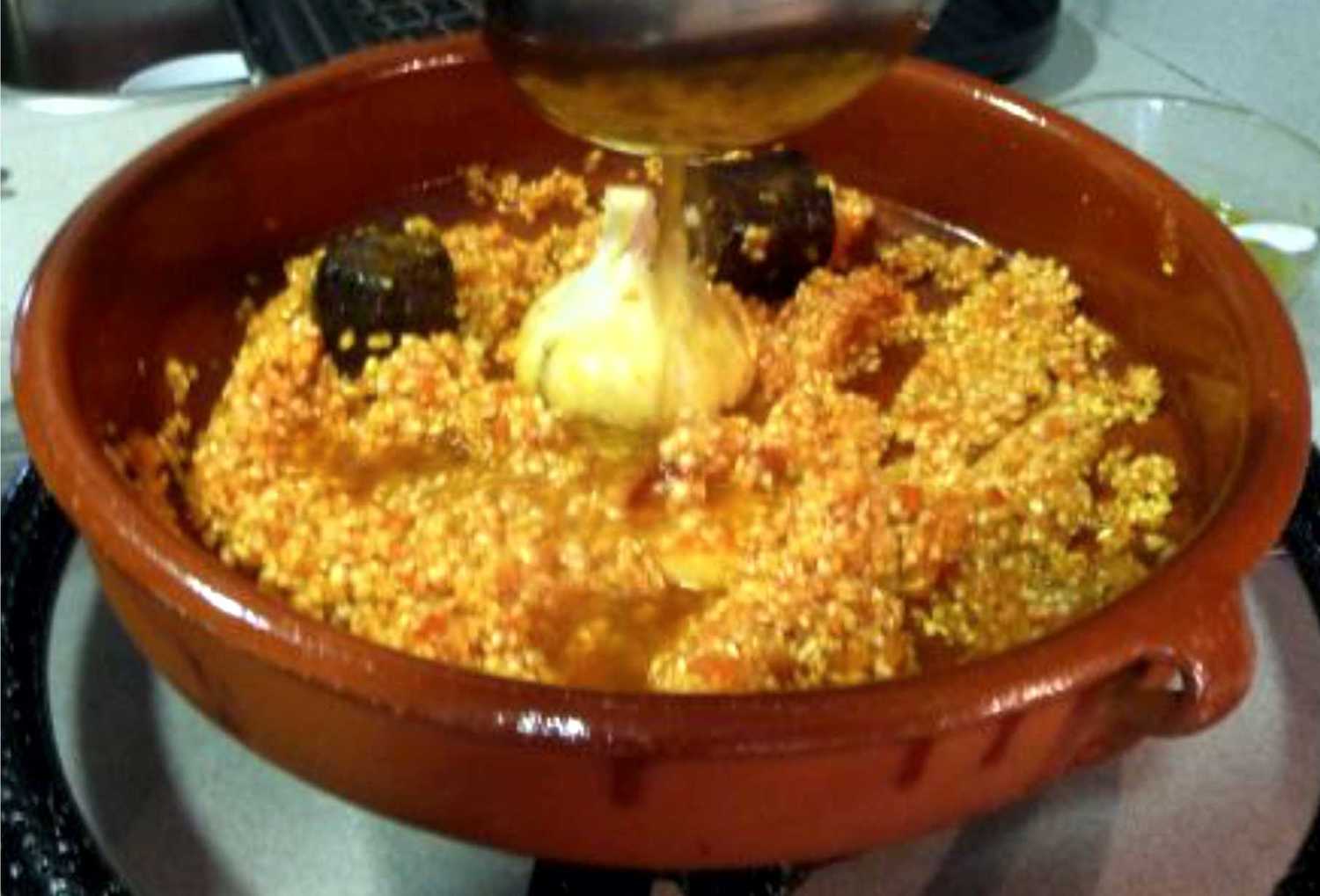 <span style="font-weight: bold;">Cazuela de arroz </span>